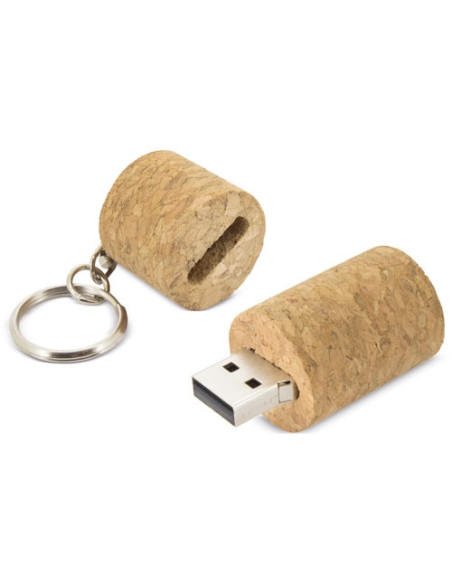 Technological Favour Schlüsselanhänger 32 GB USB-Stick mit Korkverschluss Technological Favour Schlüsselanhänger 32 GB USB-Stick mit Korkverschluss