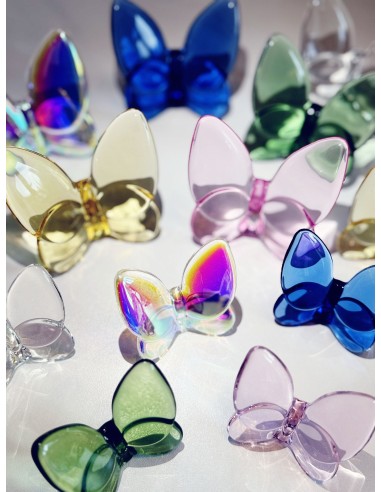 Farfalla in Vetro Cristallo 6,3x6,3 cm  Bomboniere Eleganti e Regali Raffinati per ogni tipo di cerimonia