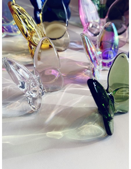 Crystal Glass Butterfly Handcrafted crystal glass wedding favors for ceremonies and gifts