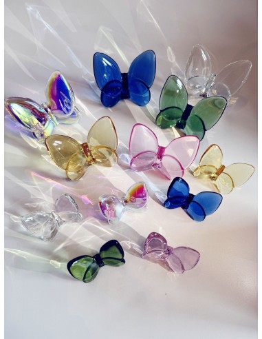Crystal Glass Butterfly Handcrafted crystal glass wedding favors for ceremonies and gifts