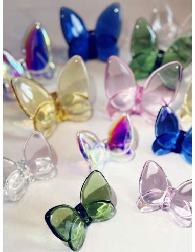 Crystal Glass Butterfly Handcrafted crystal glass wedding favors for ceremonies and gifts