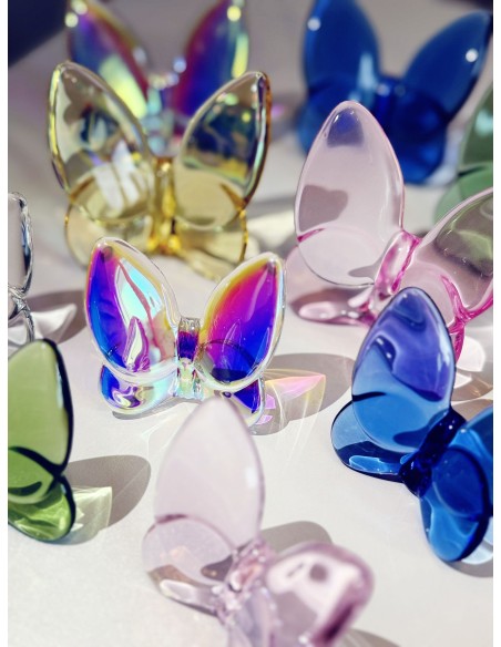 Crystal Glass Butterfly Handcrafted crystal glass wedding favors for ceremonies and gifts