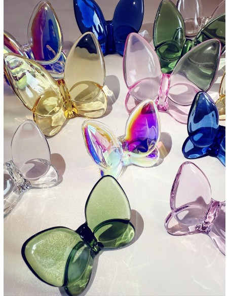 Crystal Glass Butterfly Handcrafted crystal glass wedding favors for ceremonies and gifts