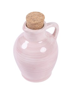 Bomboniera oliera Anfora Rosa 96 ml con Tappo in Sughero Utile Economica e Raffinata