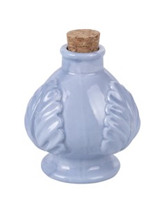 Oliera Pumo Pugliese Azzurro Indaco 120 ml in Ceramica Bomboniera Utile ed Economica