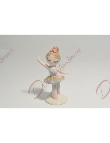 Ballerine en porcelaine, 6 x 4 x 9,5 cm