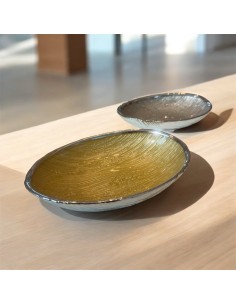 Coupes décoratives en verre de 15 cm – Couleurs assorties, design moderne