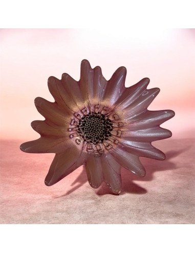 Idée cadeau : Centre de table floral 20 cm - Plateau décoratif rose irisé