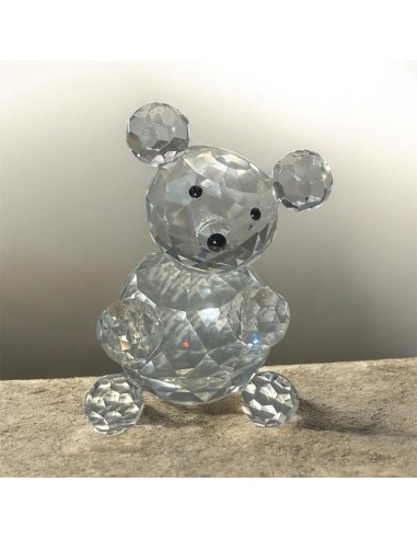 Idée cadeau – Ours en cristal élégant, 8 cm