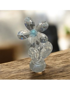 Crystal Daisy – Elegant and Delicate Wedding Favor, 11 cm tall