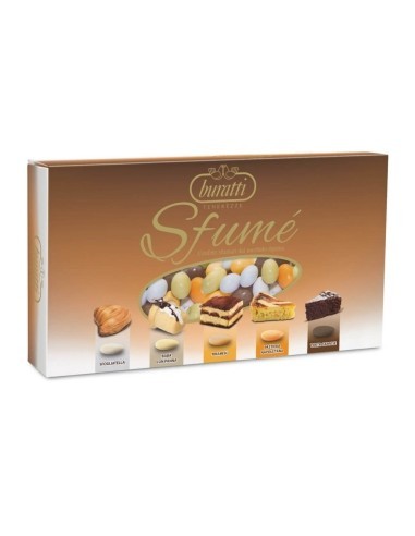 Confetti Buratti Tenerezze Sfumè - Marrone — 1 kg