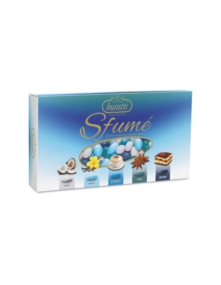 Confetti Buratti Tenerezze Sfumè - Azzurre — 1 kg