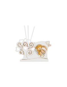 Holy Family Home Fragrance Diffuser, Communion, Baptism, Resin, with Case