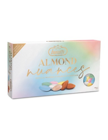 Buratti Dragées aux amandes émondées Capri Noir — 1 kg