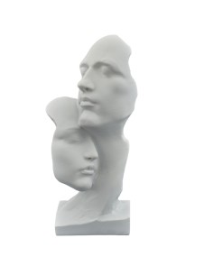 Statua coppia viso abbraccio piccola | Bomboniere nozze 2027
