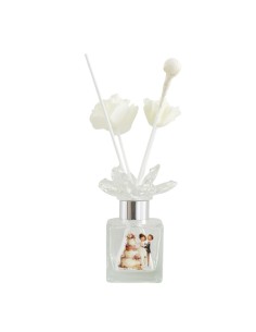 Newlyweds and cake diffuser, 100 ml | Wedding favours 2027