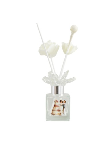 Diffuseur mariés et gâteau, 100 ml | Cadeaux mariage 2027