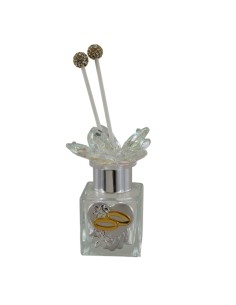 Iris diffuser with wedding rings and decorative stopper 50 ml |…