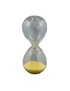 Taupe hourglass 6 cm 1 min | Wedding 2027 Doris