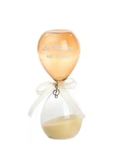 Sablier en verre La musica nel cuore 15,3 cm | Mariage 2027 Doris