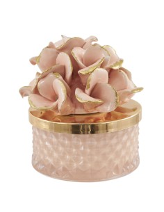 Candela Diamond con ortensia cipria e oro, grande bassa | Matrimonio 2027