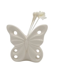 Diffuseur papillon blanc avec coffret | Mariage 2027