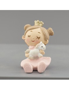 Gastgeschenk zur Taufe: Einhorn – 3,5 × 4,5 × 5 cm