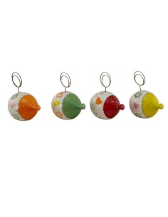 Christening favour: memo clip balloon – 8 × 5,6 × 9 cm
