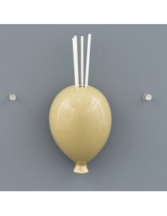 Christening favour: scent diffuser balloon, wall-mounted, beige, sma
