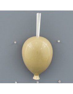 Bomboniera profumatore palloncino, da parete, beige, formato medio –