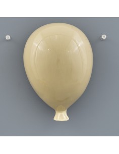 Bomboniera palloncino, da parete, beige, formato medio – 15,6 × 11,2