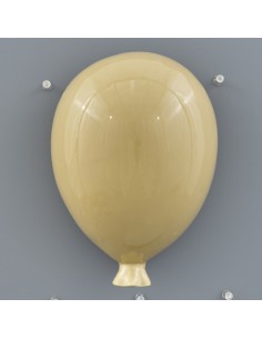Bomboniera palloncino, da parete, beige, formato grande – 20,5 × 14,