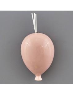 Souvenir de baptême : diffuseur de parfum ballon, mural, rose, forma