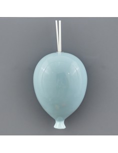 Christening favour: scent diffuser balloon, wall-mounted, light blue
