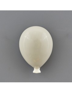 Souvenir de baptême : ballon, mural, blanc, petit format – 10,3 × 7,