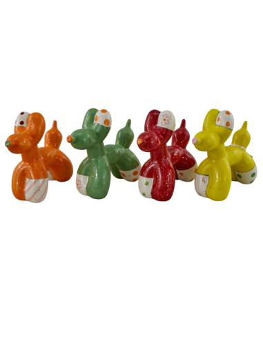 Christening favour: little dog, large size – 17 × 7 × 15,5 cm