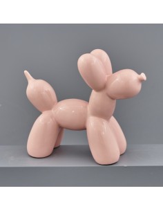 Bomboniera cagnolino, rosa, formato grande – 23 × 9 × 19,2 cm