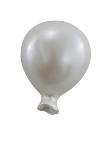 Gastgeschenk zur Taufe: Magnet Ballon, weiß