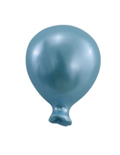 Souvenir de baptême : aimant ballon, bleu ciel