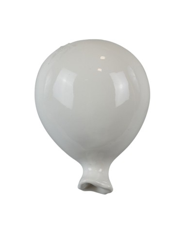 Christening favour: magnet balloon, round, white – h.5 cm