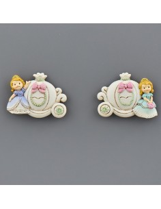 Gastgeschenk zur Taufe: Magnet Prinzessin – 5,5 × 1 × 4 cm