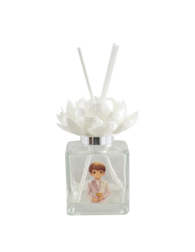 Bomboniera profumatore bambino alla Prima Comunione, 100 ml – H.10 ×