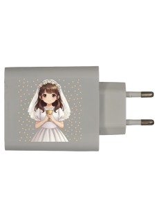 Celebration favour: multi-socket adapter girl at First Communion – 8