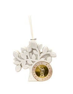 Celebration favour: scent diffuser Confirmation, tree of life, gold-
