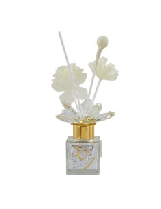 Gastgeschenk: Duftspender 50. Hochzeitstag, goldfarbene Details – 4,