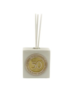 Souvenir de cérémonie : diffuseur de parfum 50e anniversaire de mari