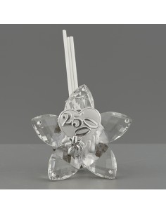 Celebration favour: scent diffuser 25th wedding anniversary, small s