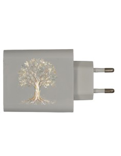 Celebration favour: multi-socket adapter tree of life – 8 × 5,5 × 3 