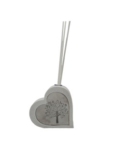 Celebration favour: scent diffuser tree of life, LED, heart-shaped, 