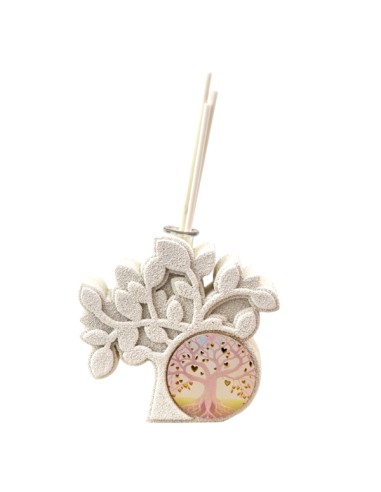 Celebration favour: scent diffuser tree of life, gold-tone details, 